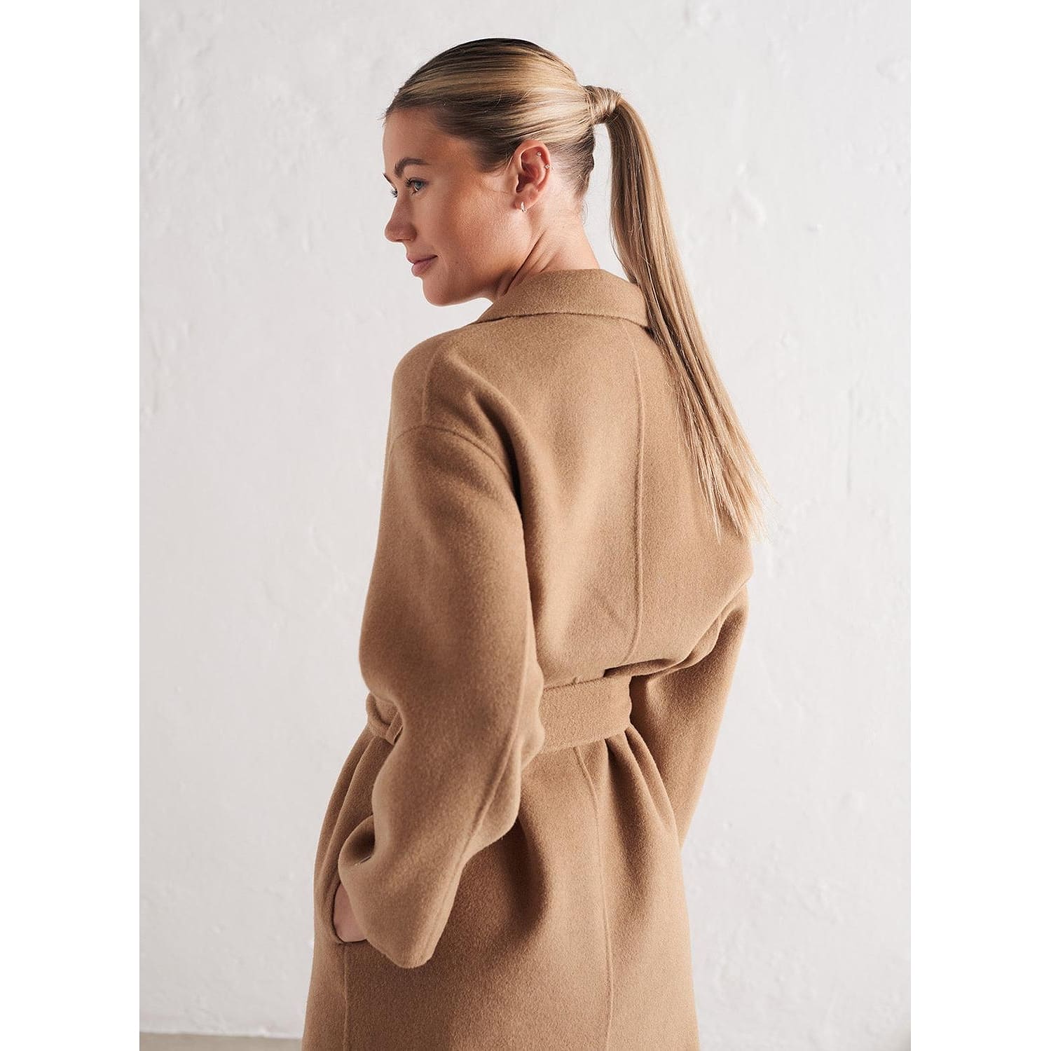 Camel Classic Wool Coat