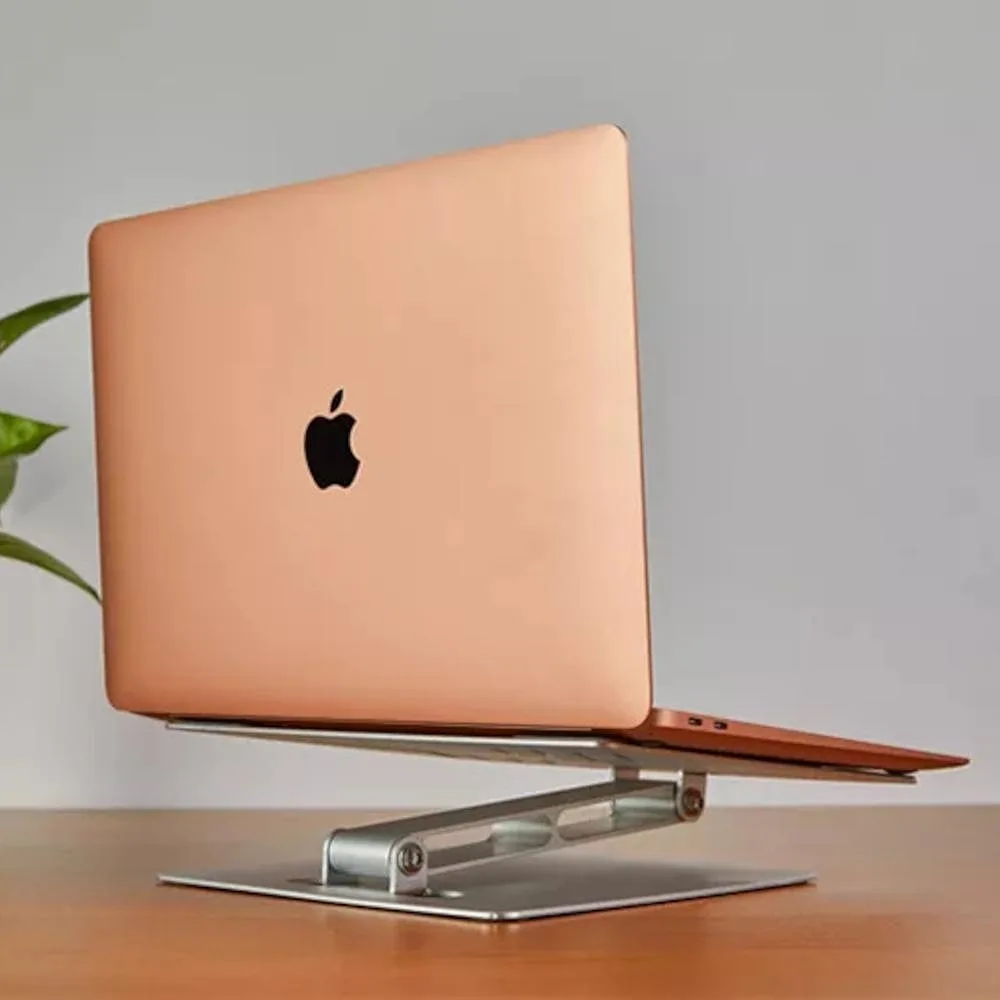 Aluminium Justerbar Laptophållare För Bärbara Datorer Upp Till 17"