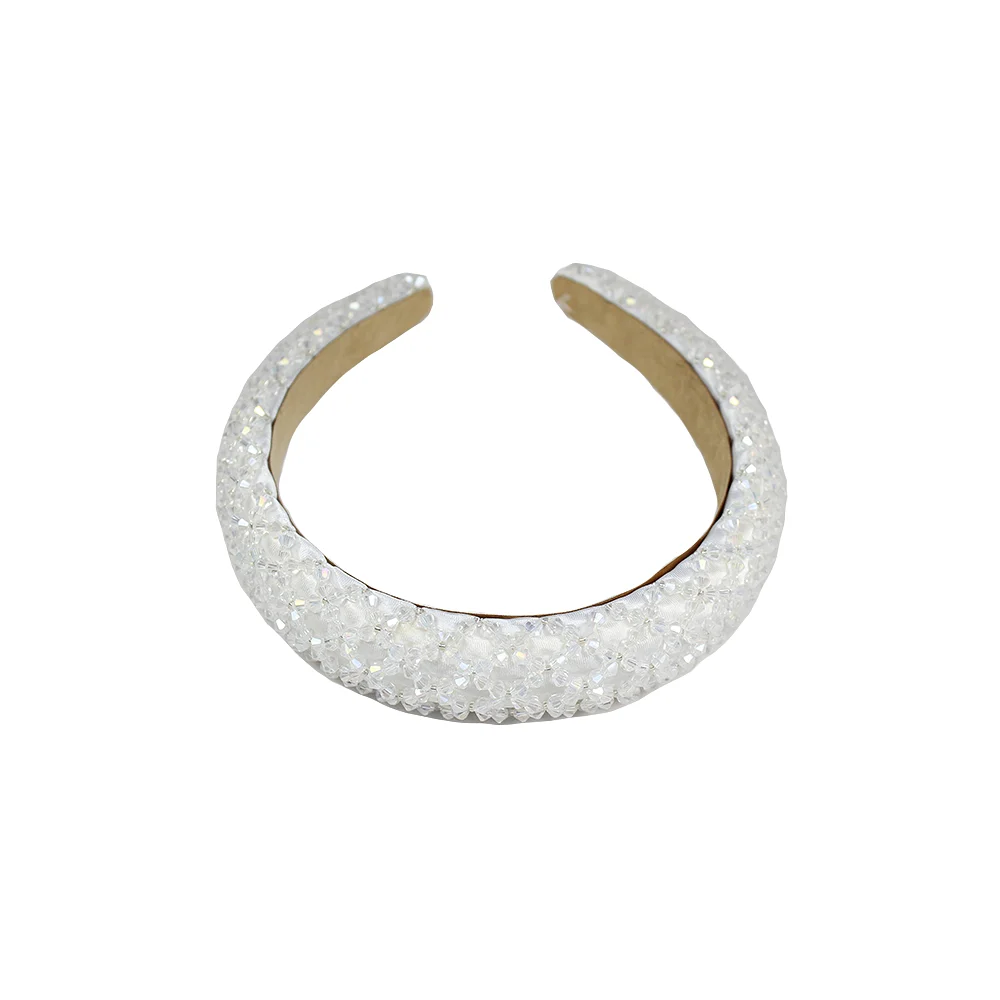 Diadem Med Fasetterade Stenar 3 Cm