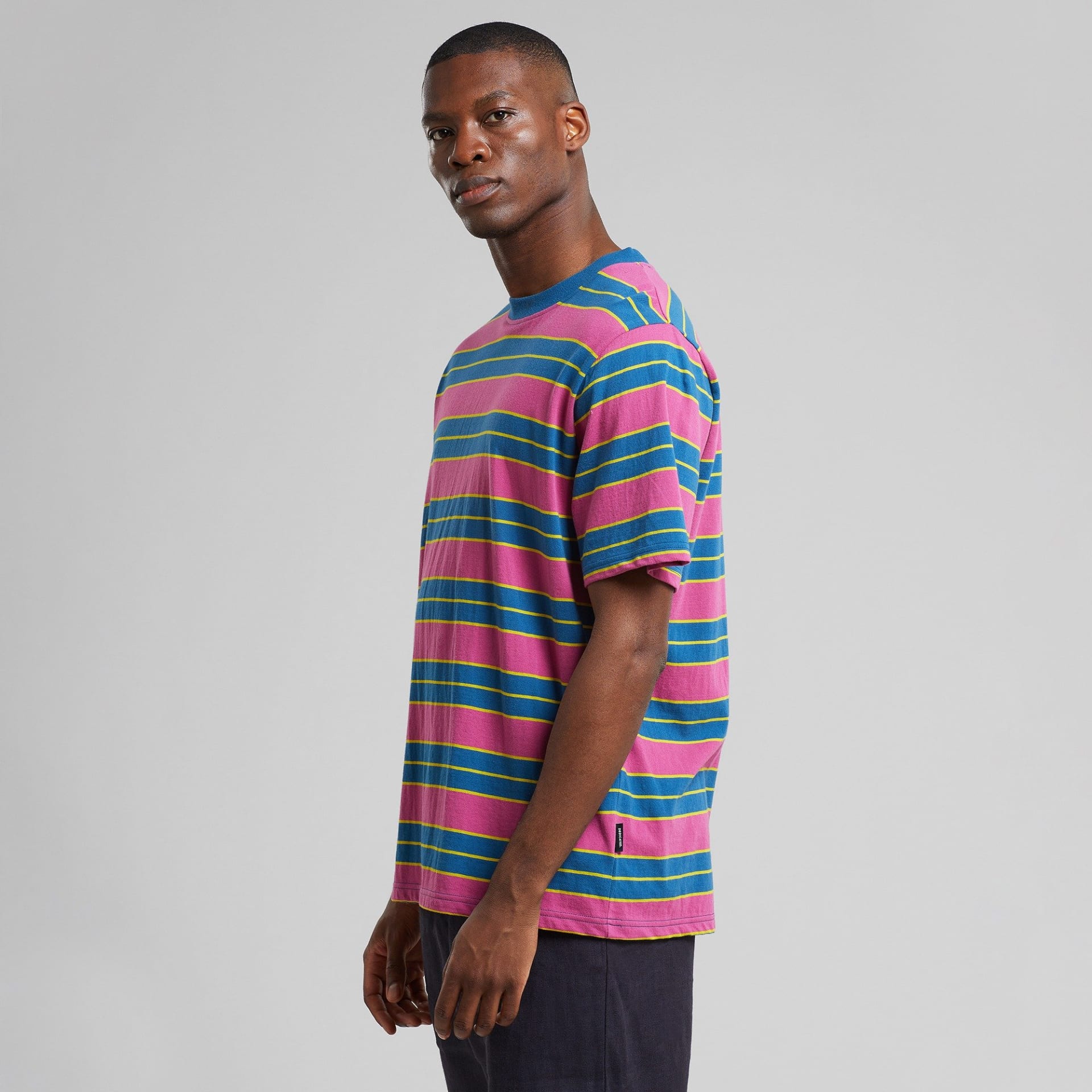 T-shirt Gustavsberg Retro Stripe Midnight Blue