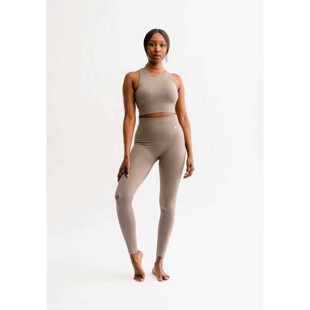 Alma Ribbed Seamless Tights