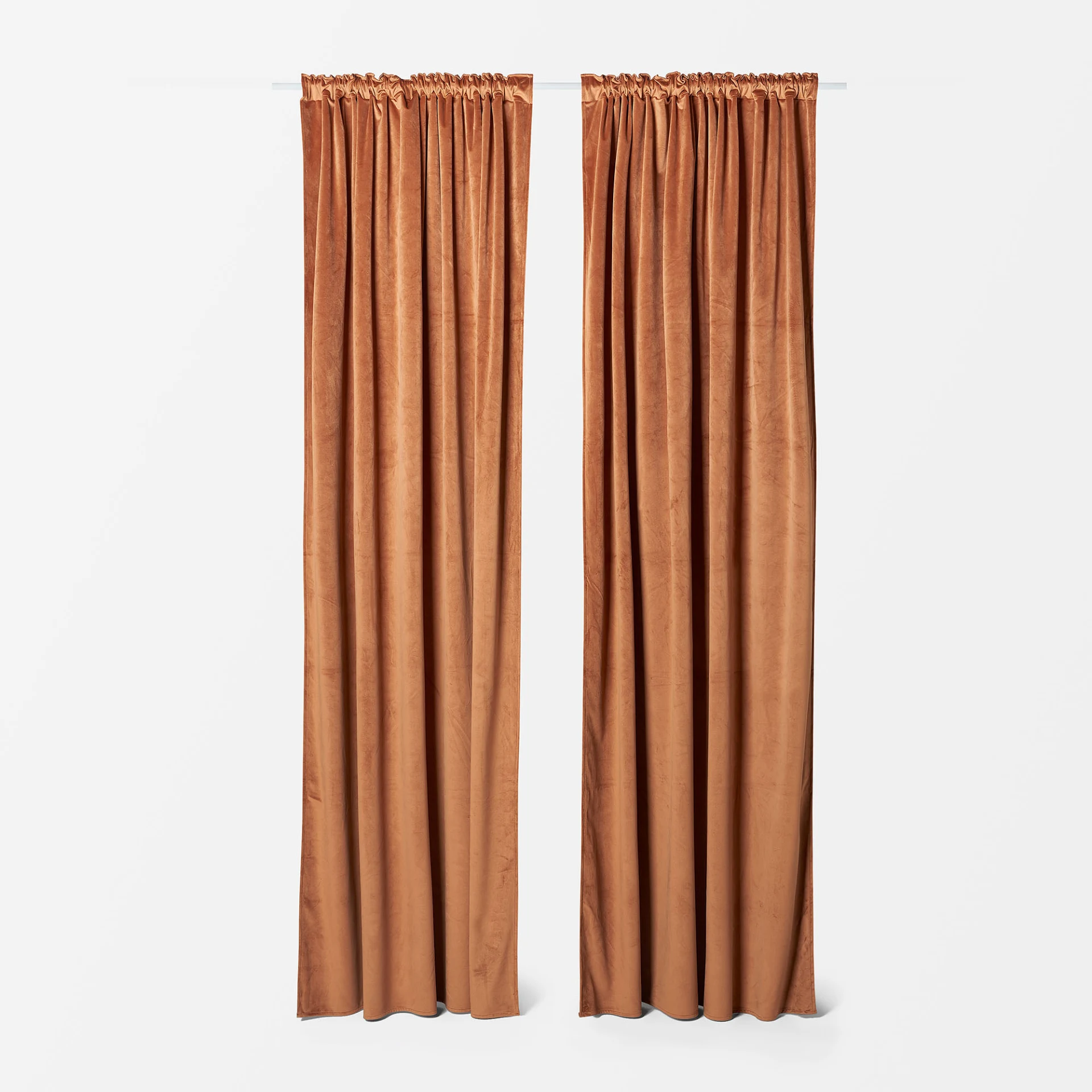 Sammetsgardin SARA 140x250 cm, 2-pack