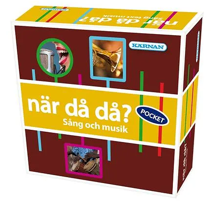 Pocketspel När då då? - Sång och musik