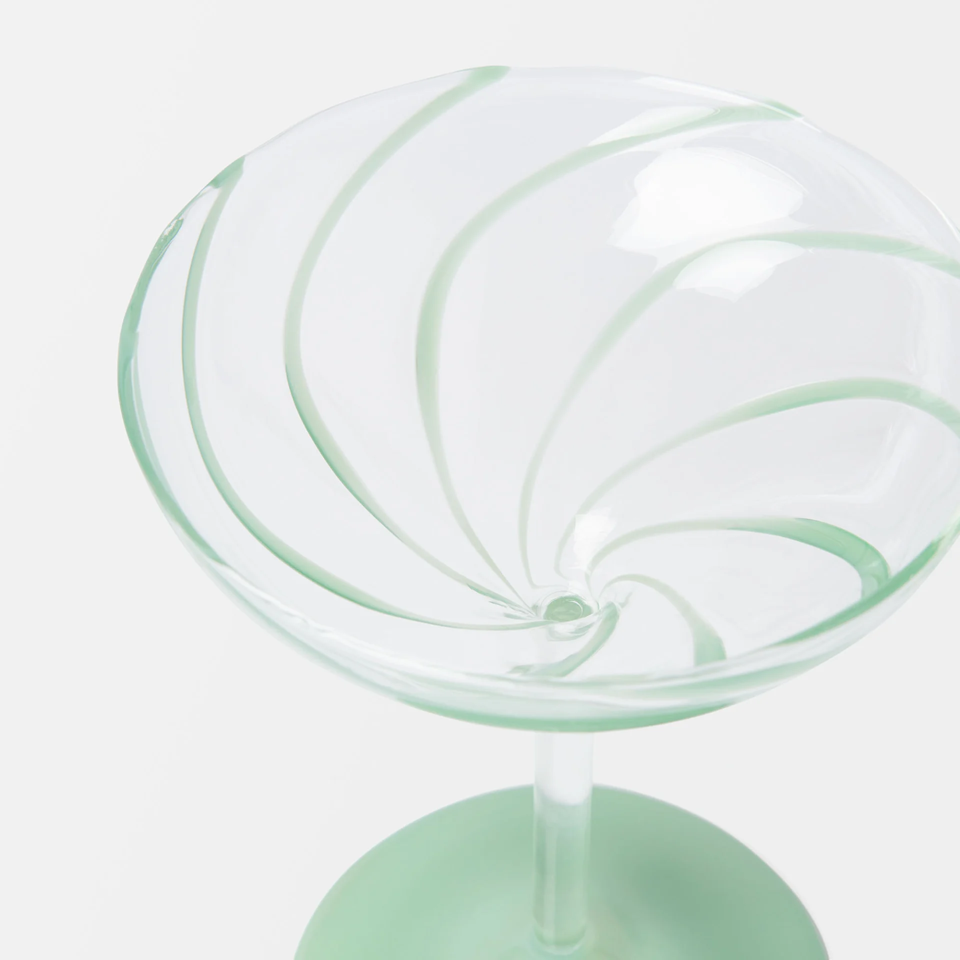 Champagne Coupe SWIRLY