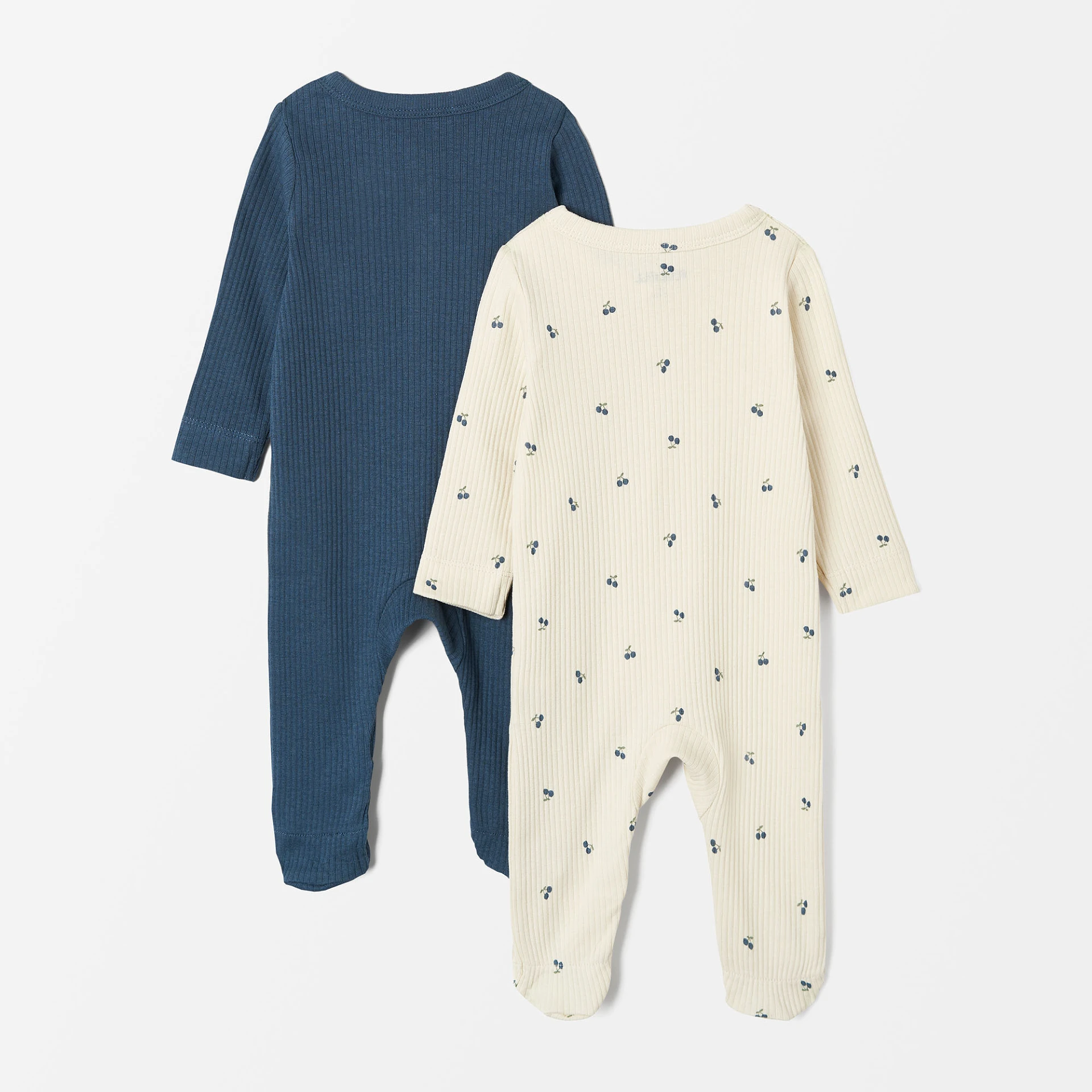 Ribbad pyjamas LELLE, 2-pack