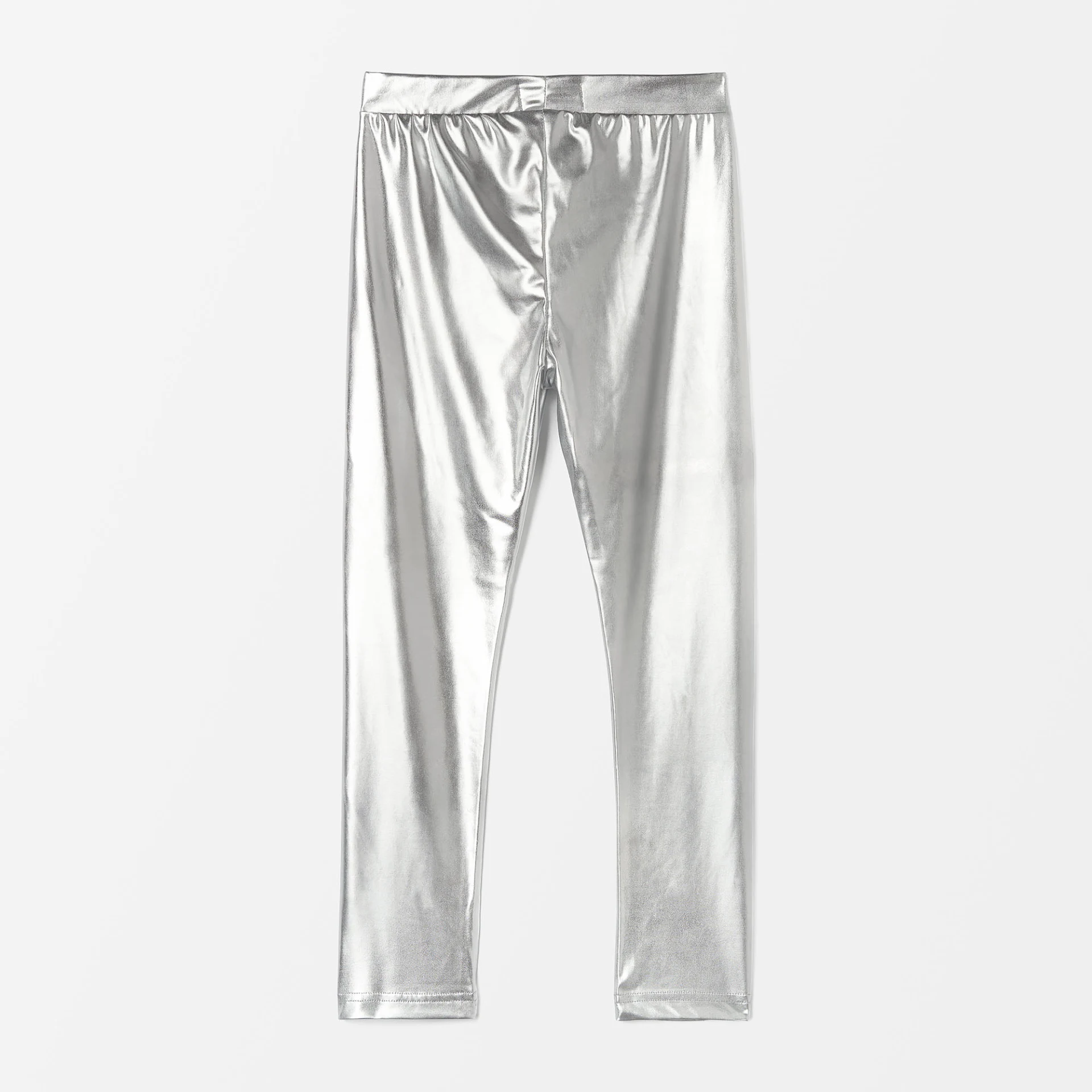 Glansiga leggings METALLIC