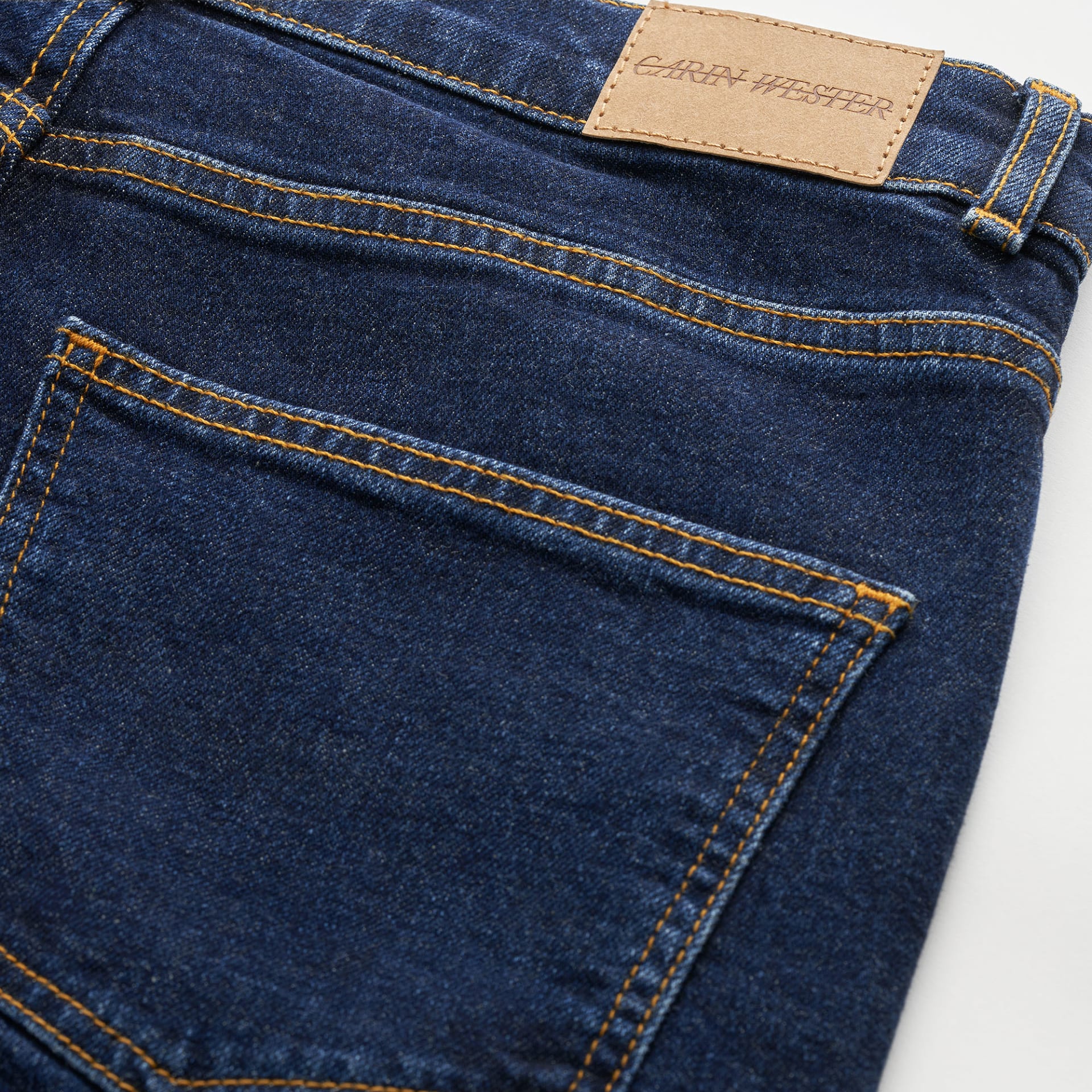 Slimfit jeans med hög midja LINDA