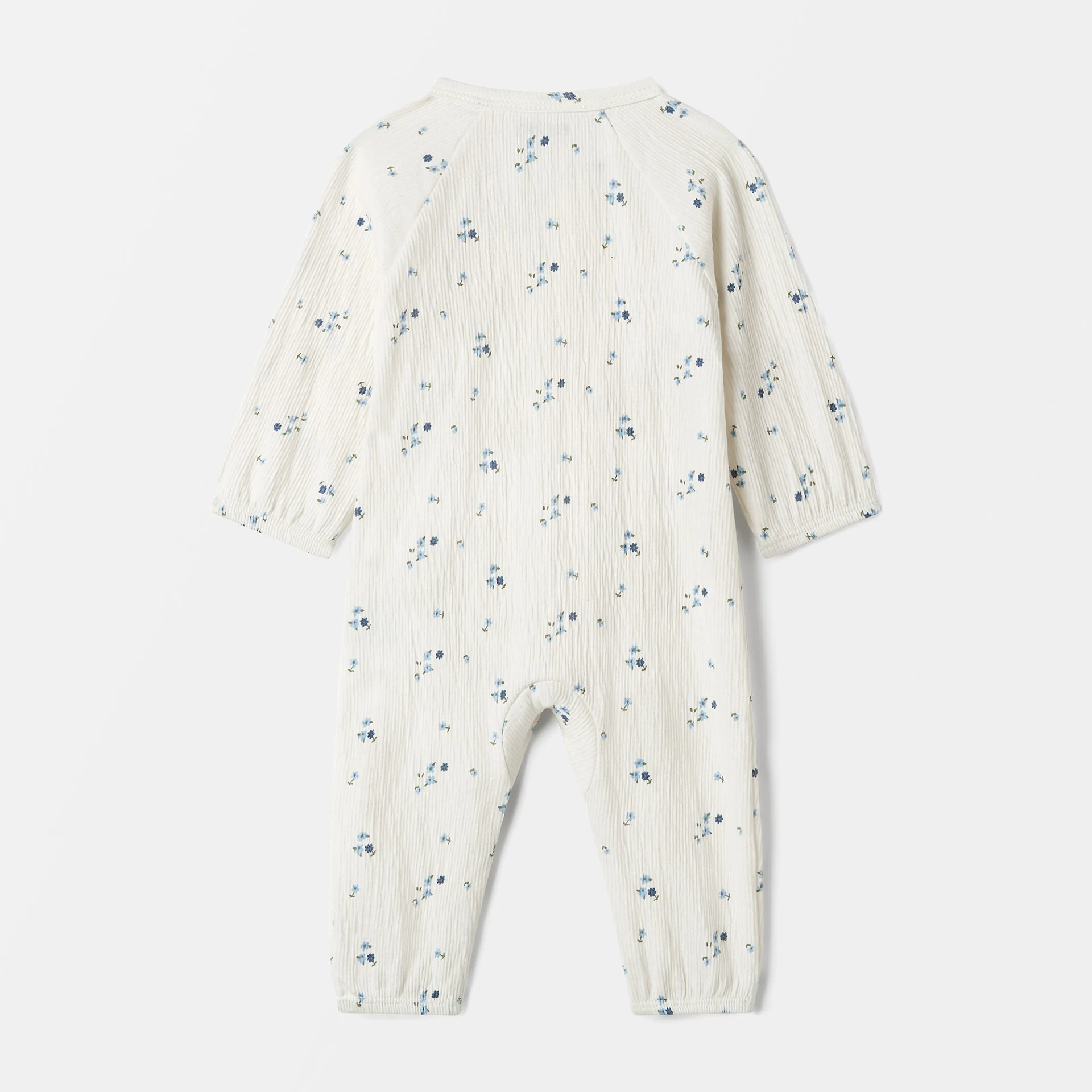 Onesie LILA krinklad bomullsjersey