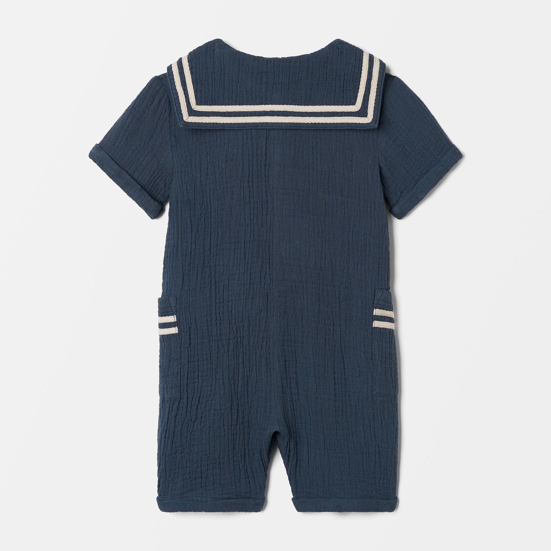 Onsie i krinklad bomull STELLAN SAILOR