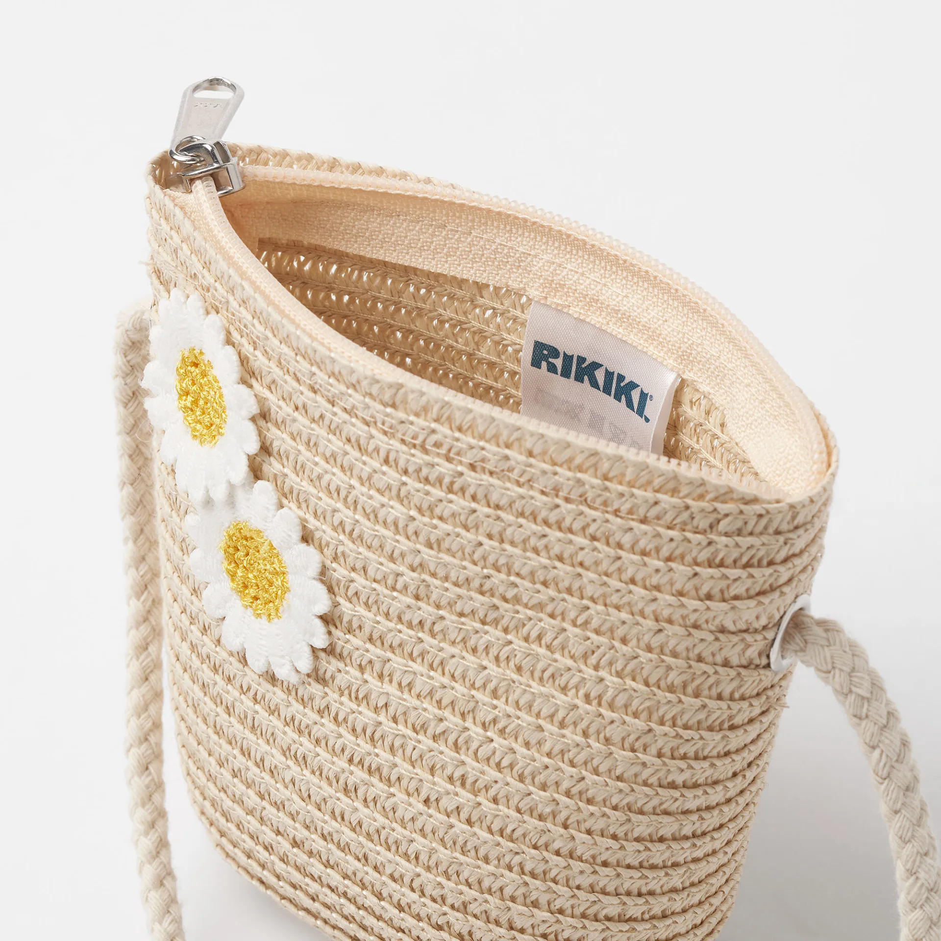 Handväska med broderi DAISY