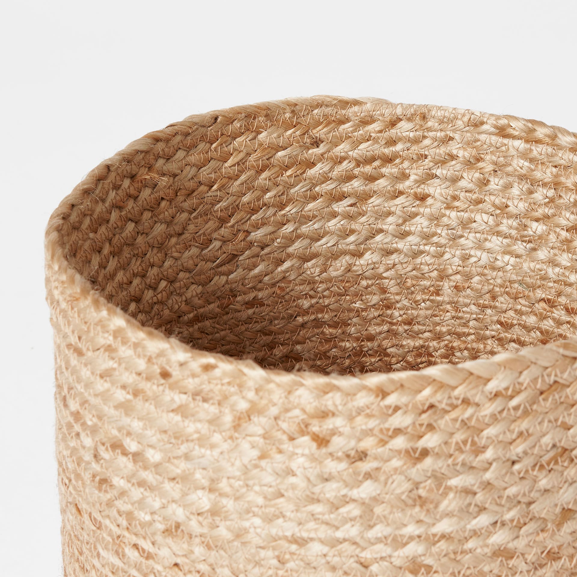 Förvaringskorg i jute 25 cm