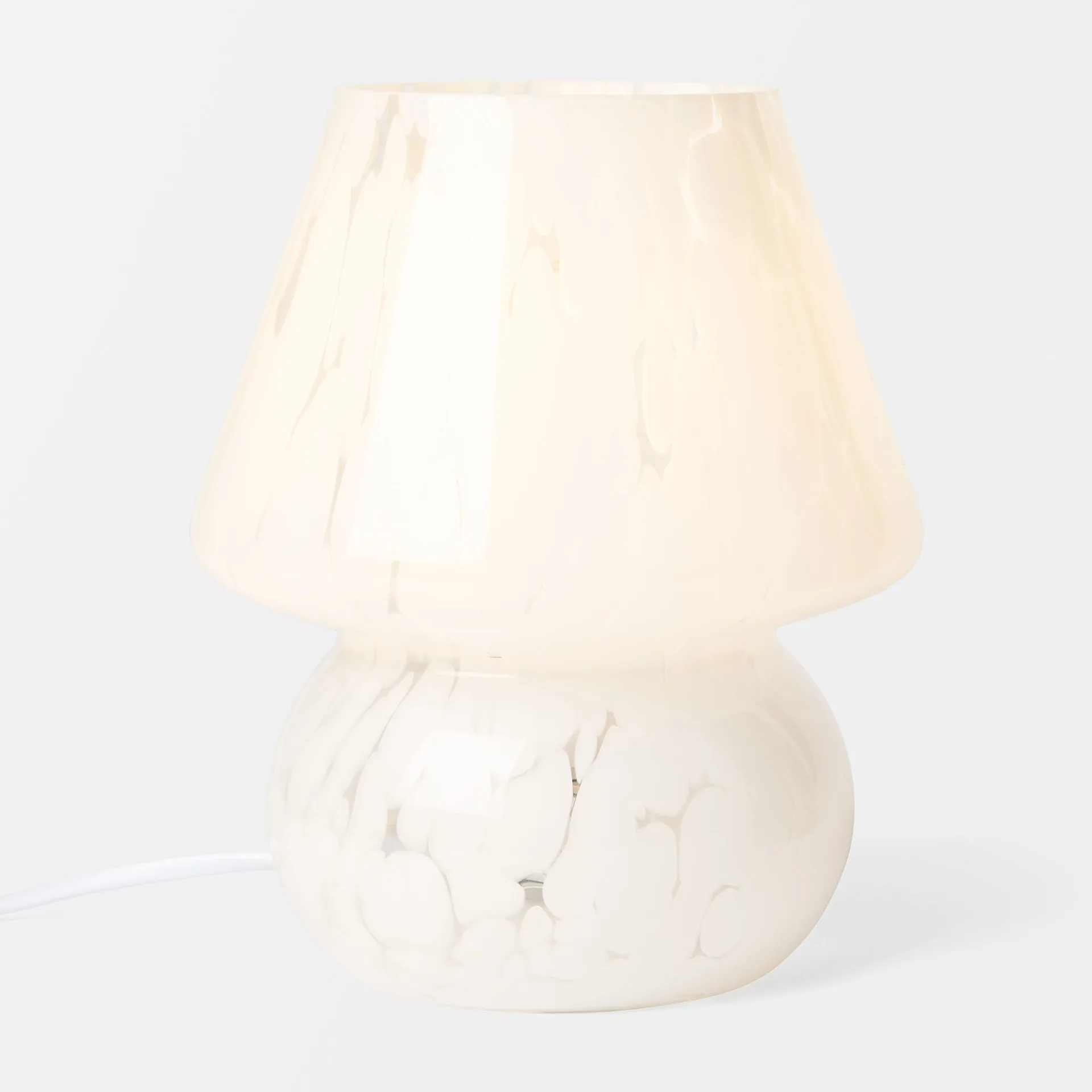 Bordslampa i glas MUSHROOM