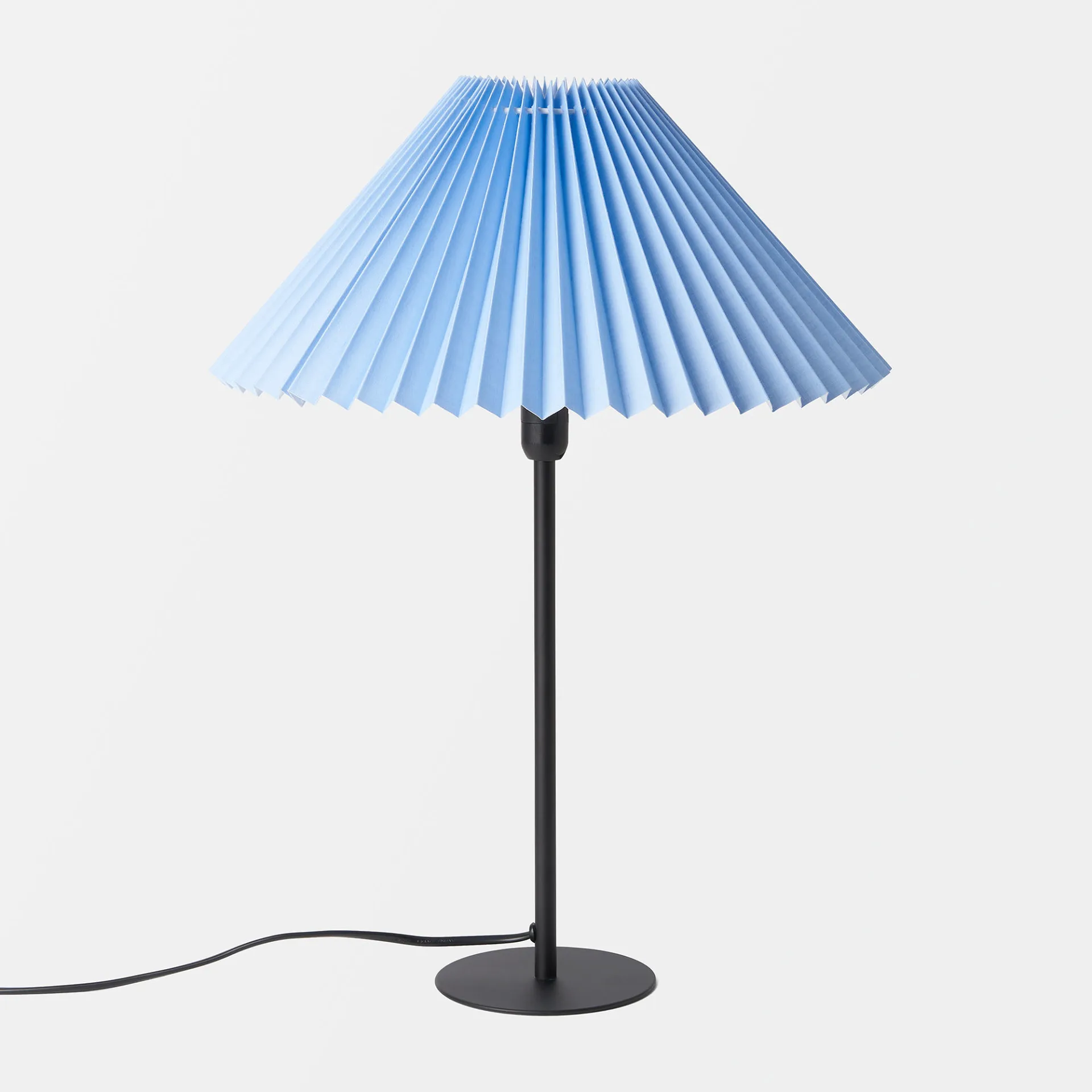 Plisserad lampskärm 35 cm