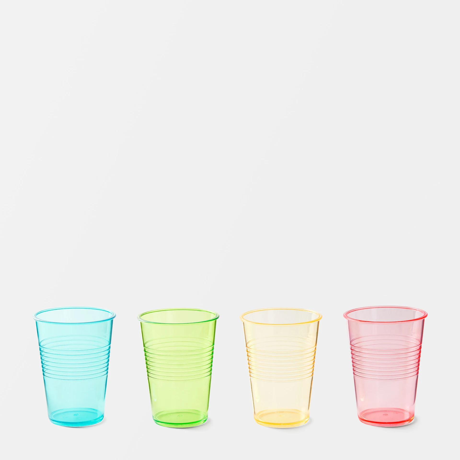 Plastglas FUN 25 cl, 4-pack