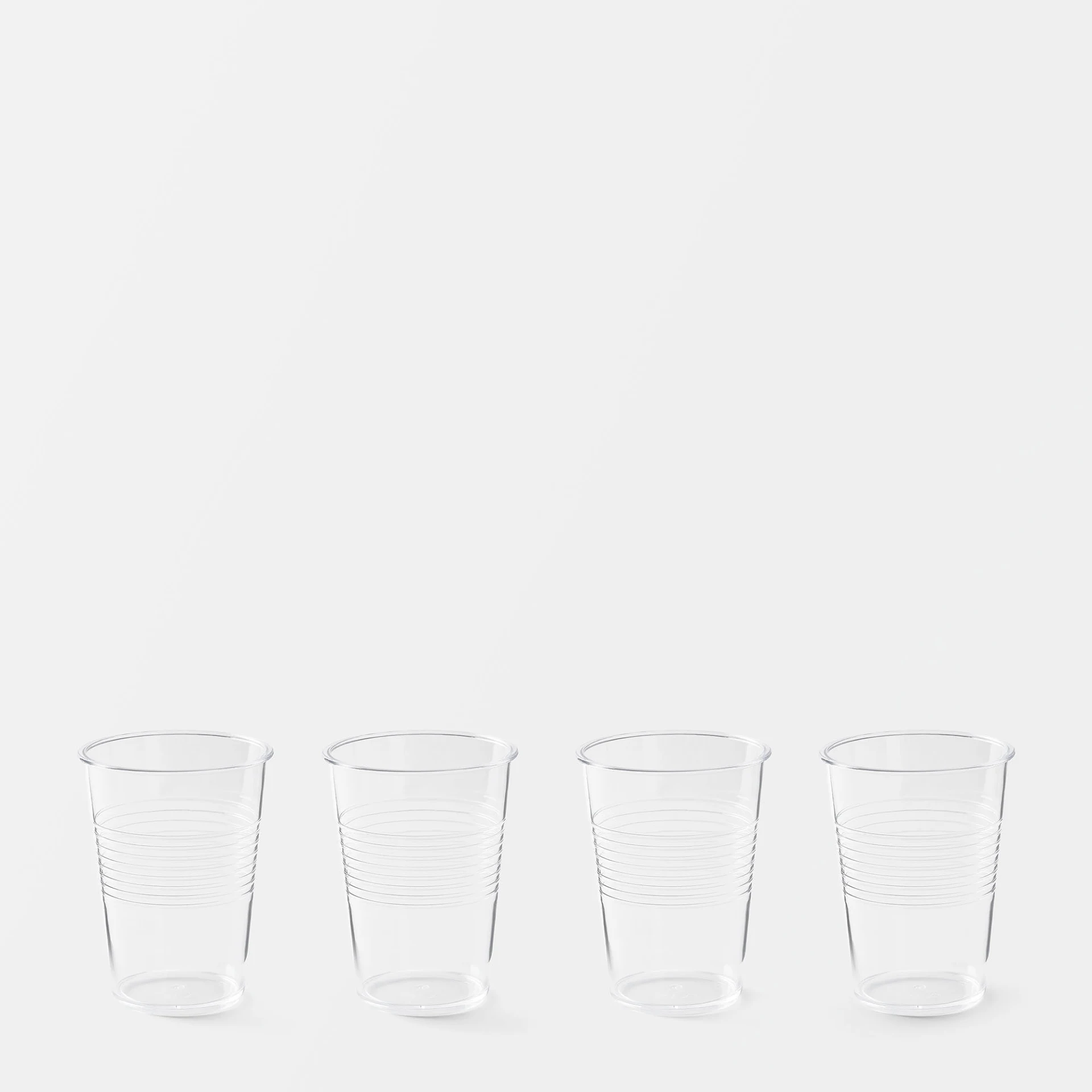 Plastglas FUN 25 cl, 4-pack