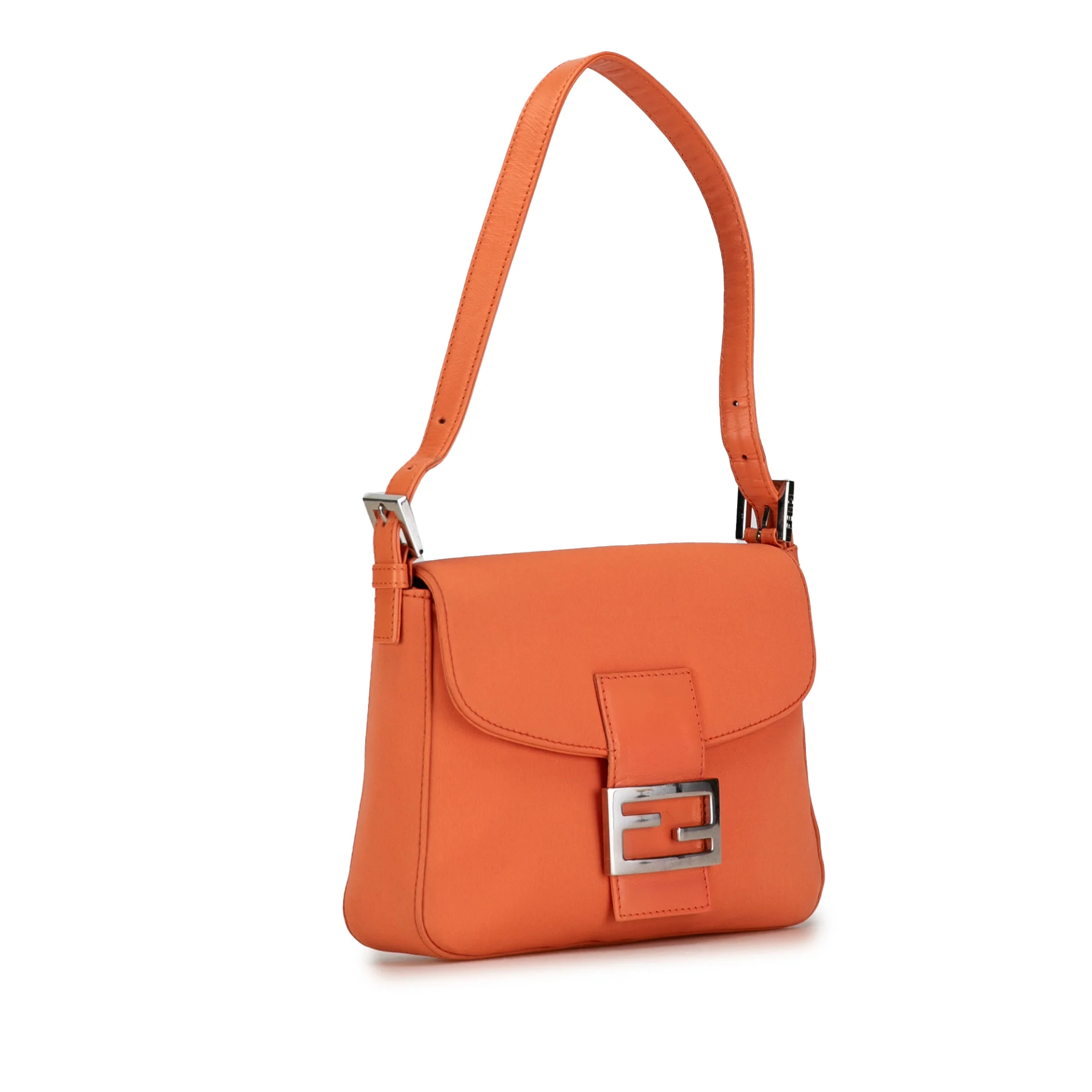 Fendi Satin Shoulder Bag