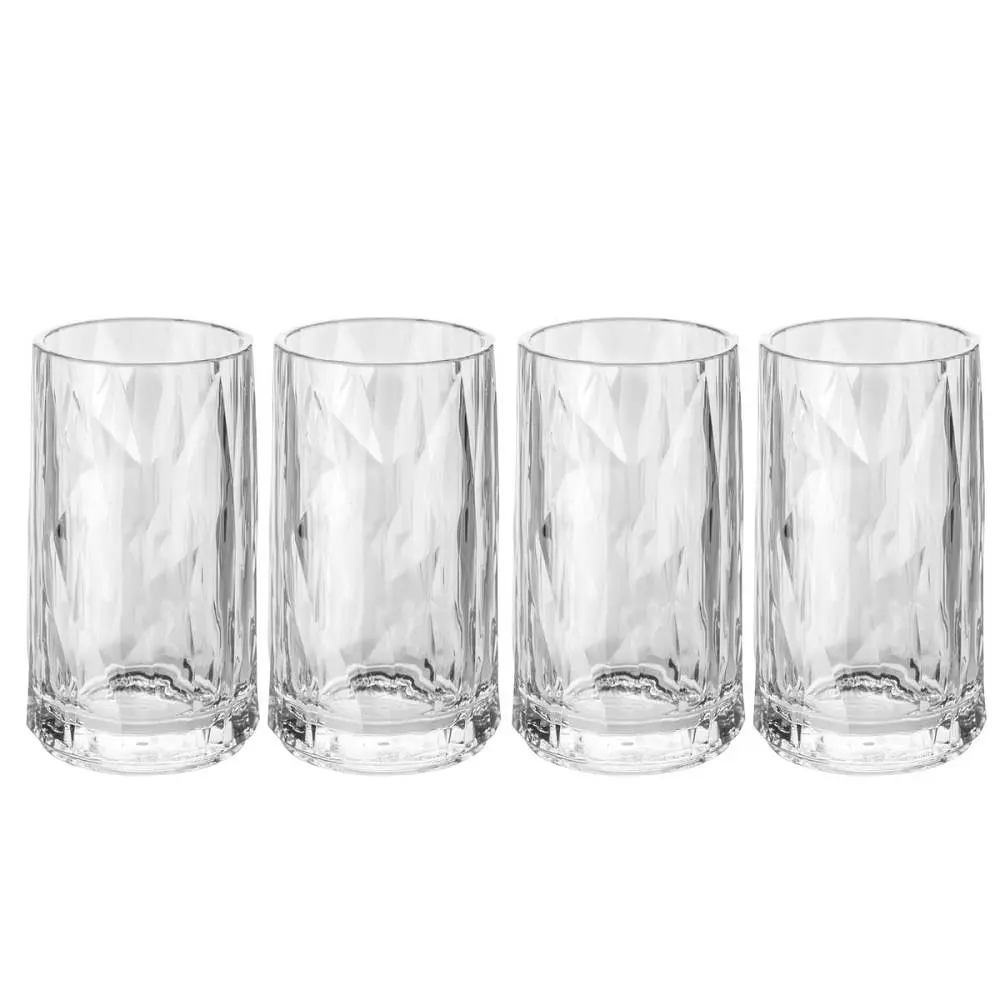 Club No. 7 Snapsglas/shotglas Plast 40 Ml Crystal Clear 4-pack