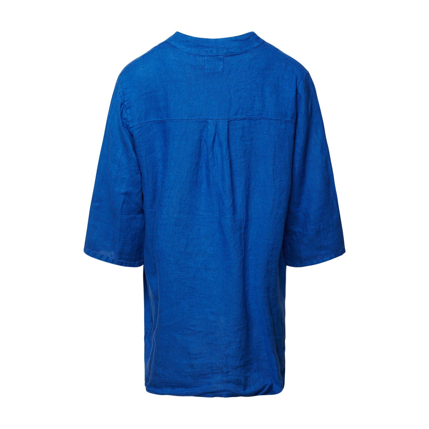 17661, Shirt, Linen - Bright Blue