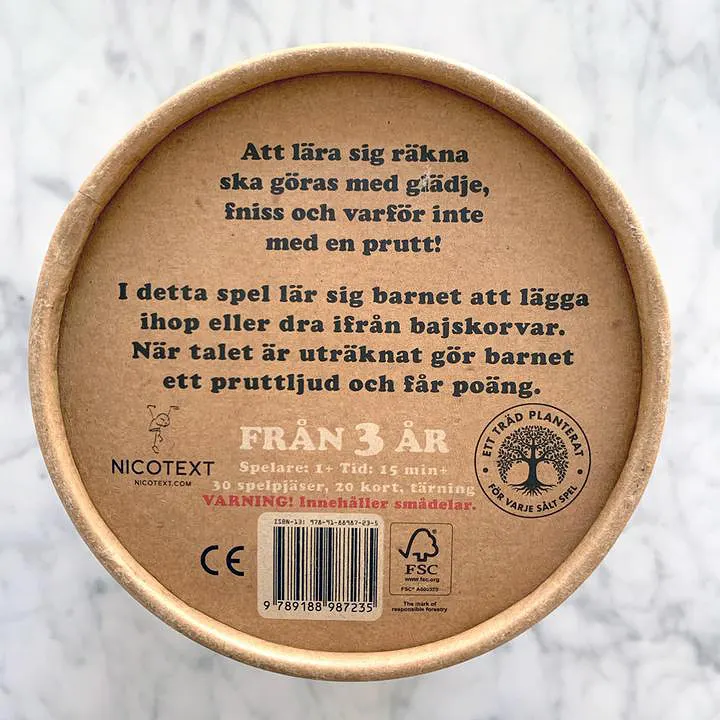 Spel Räkna med Bajs