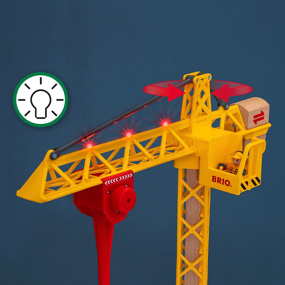 33835 Light Up Construction Crane