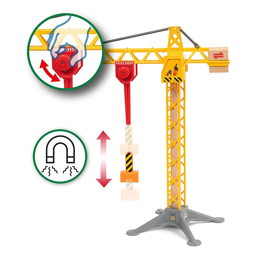 33835 Light Up Construction Crane