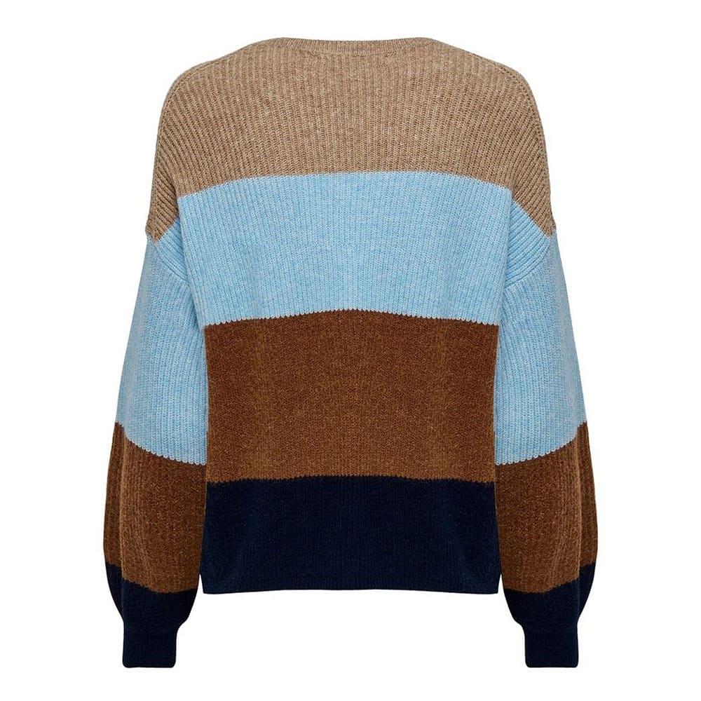 Stickad tröja KOGSANDY STRIPE PULLOVER