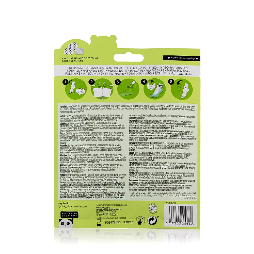 Green Apple Foot Peel