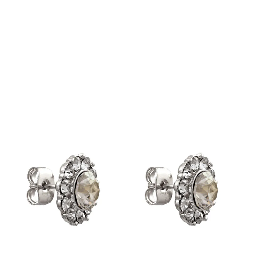 Miss Sofia Earrings - Crystal