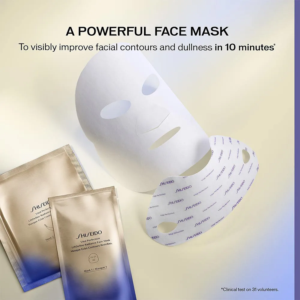 Vital Perfection Liftdefine Radiance Face Mask 6 st