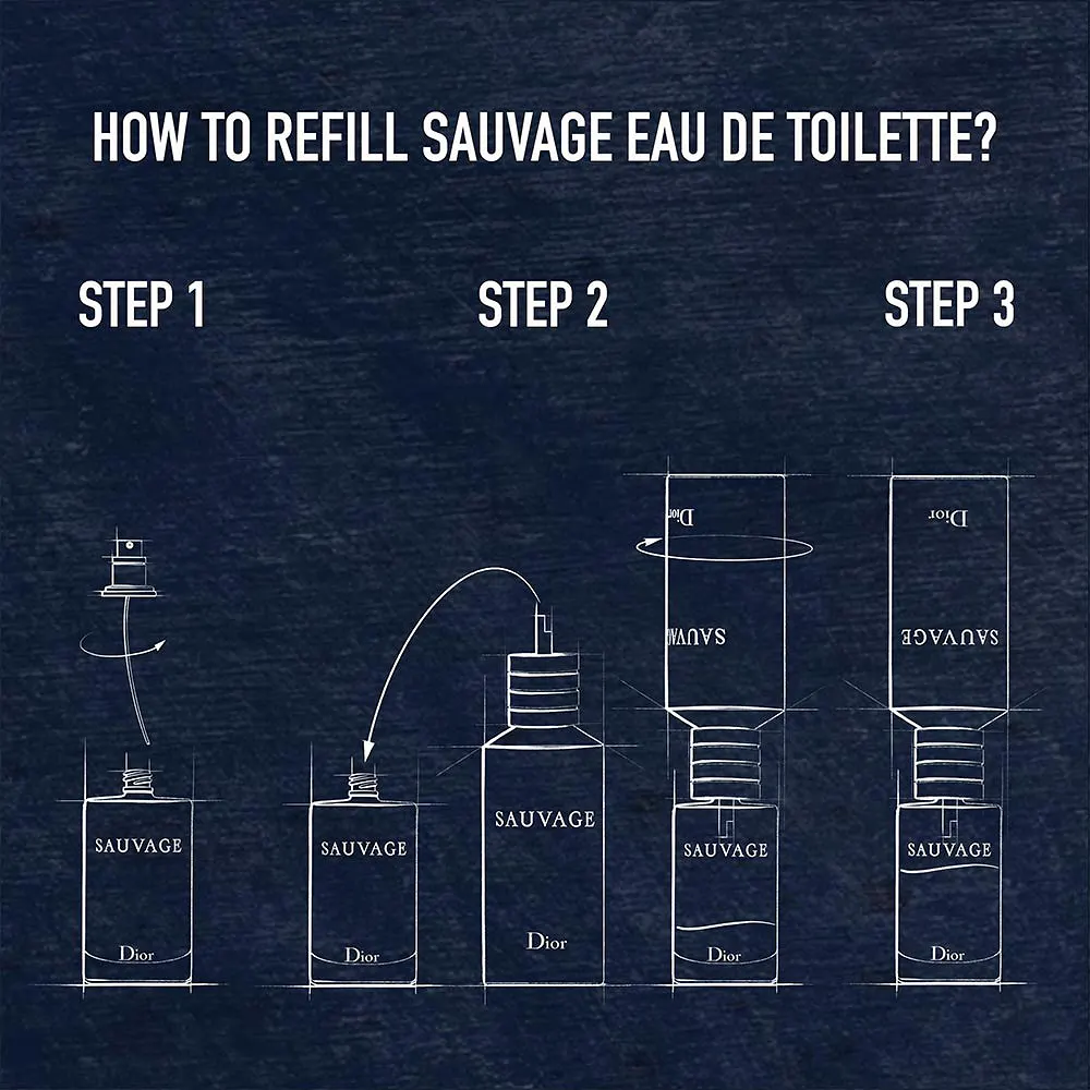 Sauvage EdT Refill