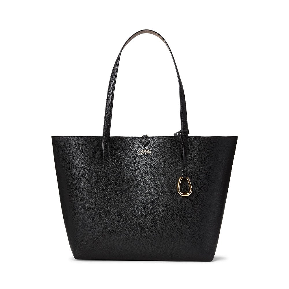 Faux-Leather Reversible Tote