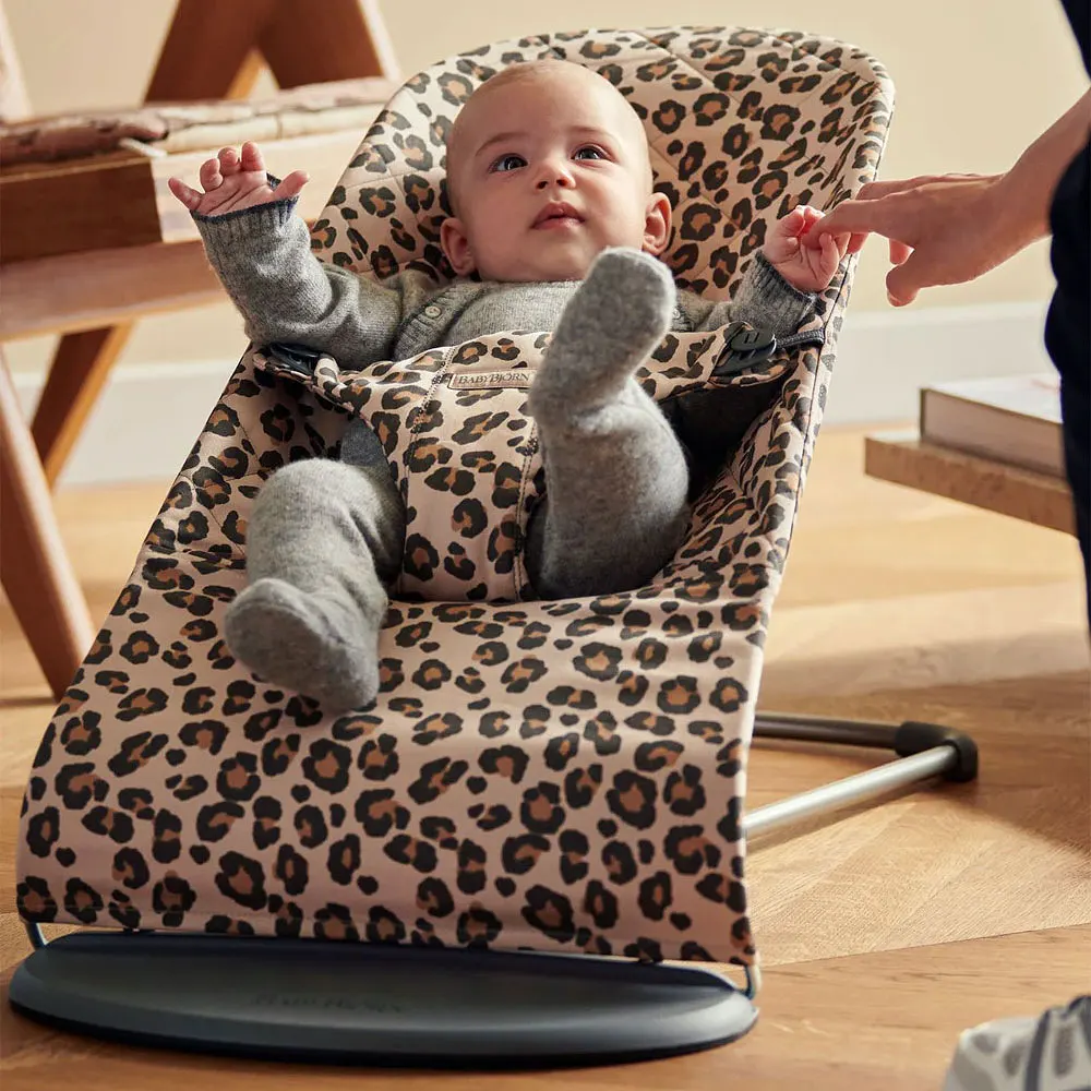 Babysitter Bliss Leopard Beige - Cotton