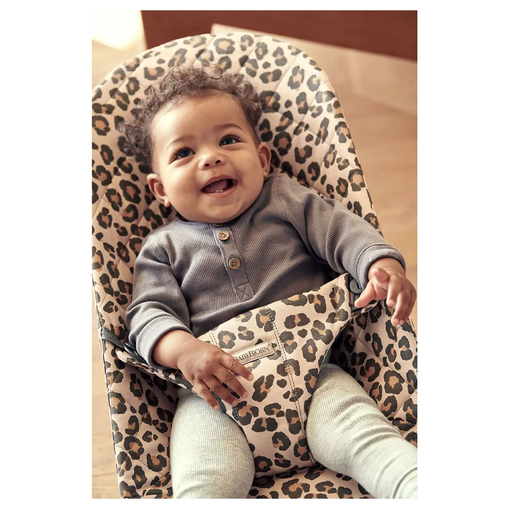 Babysitter Bliss Leopard Beige - Cotton