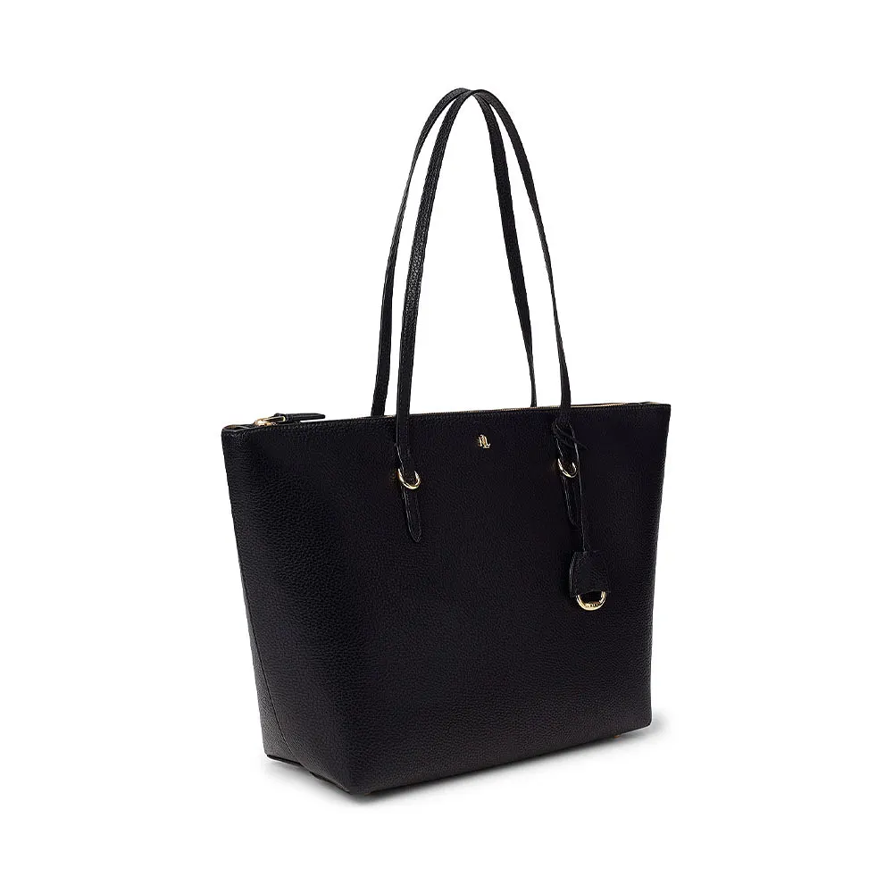 VeganLeather Keaton Tote Black från Lauren Ralph Lauren Åhléns