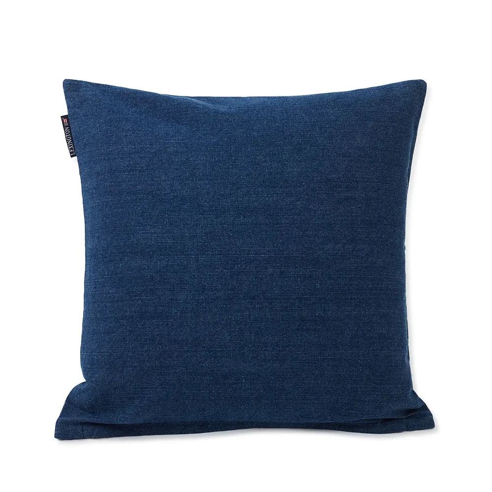 Sham Denim Logo Cotton Pillow Cover