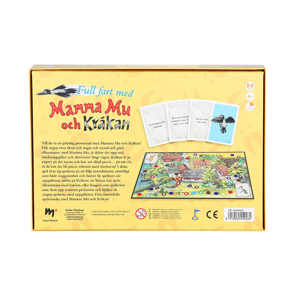 Spel Full Fart med Mamma Mu och Kråkan