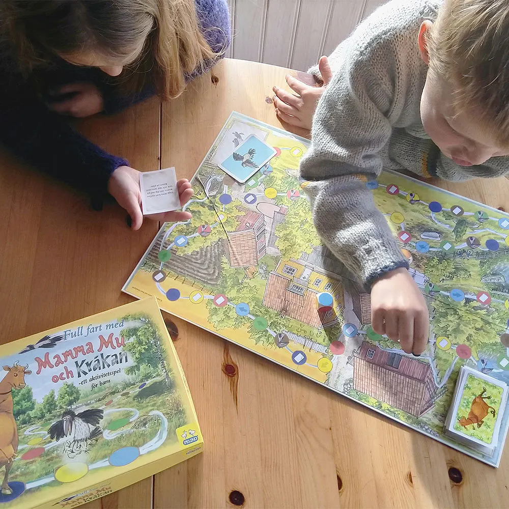 Spel Full Fart med Mamma Mu och Kråkan