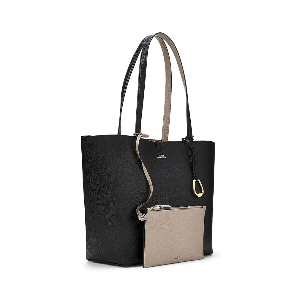 Faux-Leather Reversible Tote