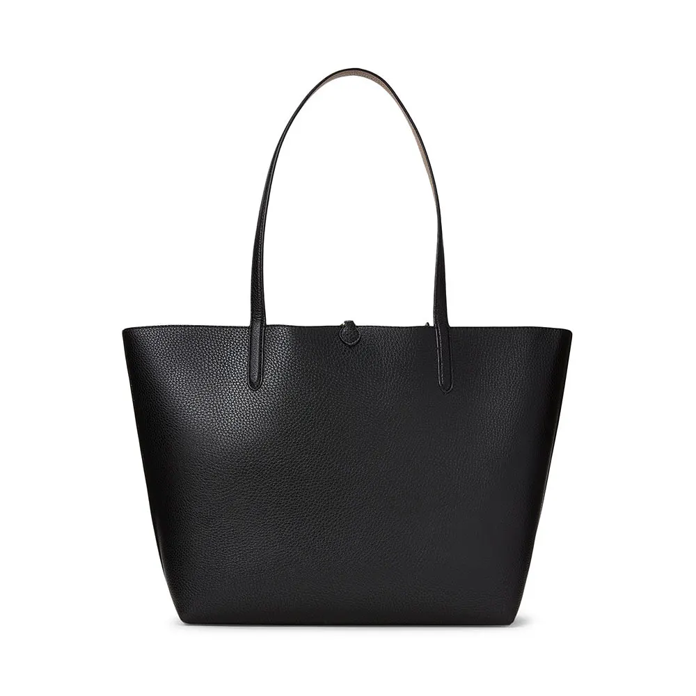 Faux-Leather Reversible Tote