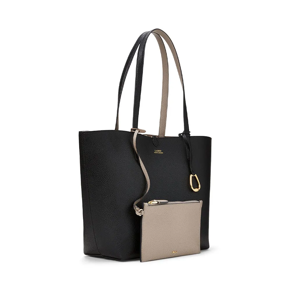 Faux-Leather Reversible Tote