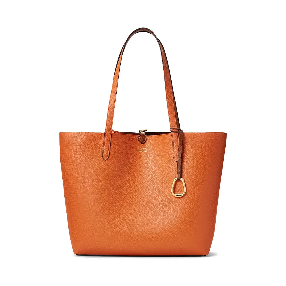 Faux-Leather Reversible Tote