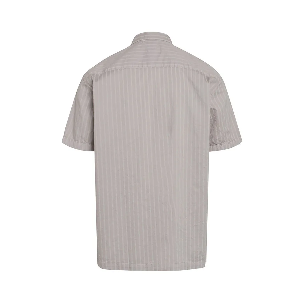 Dyed Stripe Sako Shirt