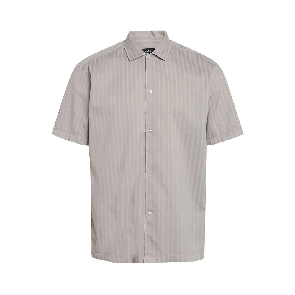 Dyed Stripe Sako Shirt