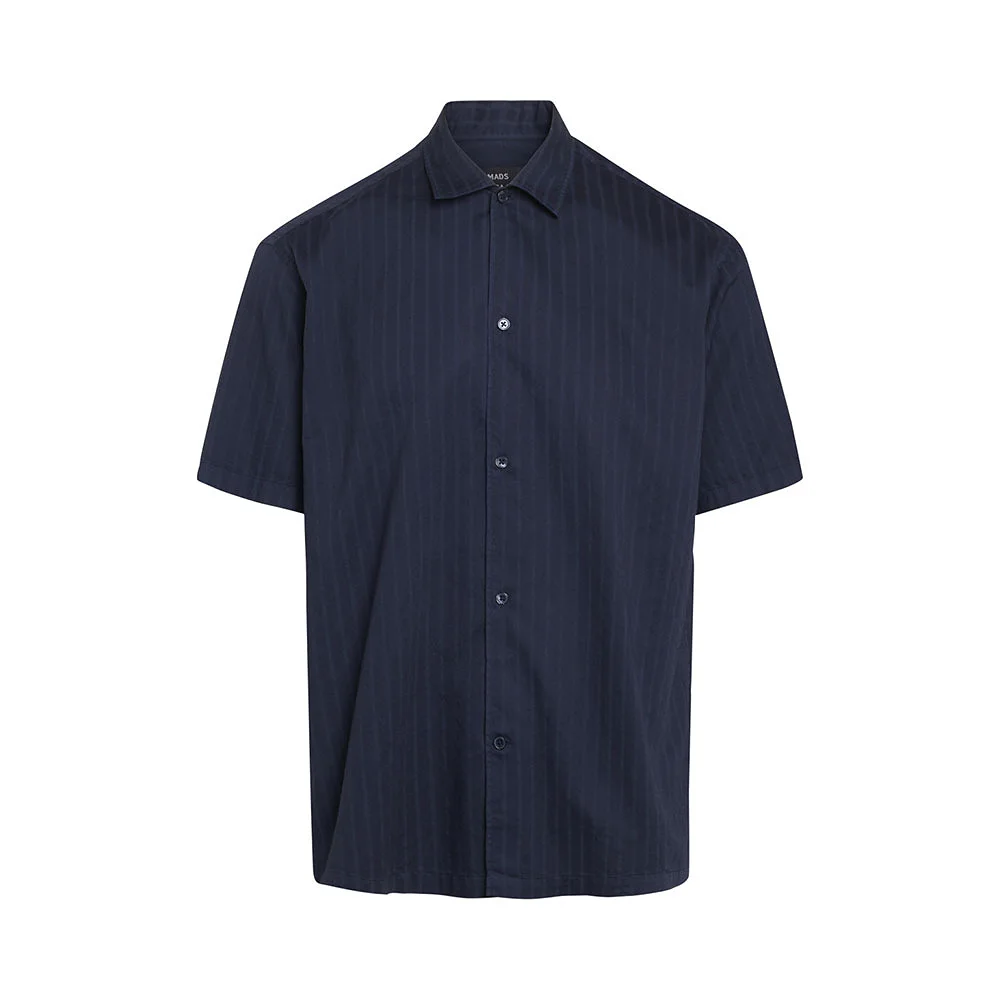 Dyed Stripe Sako Shirt