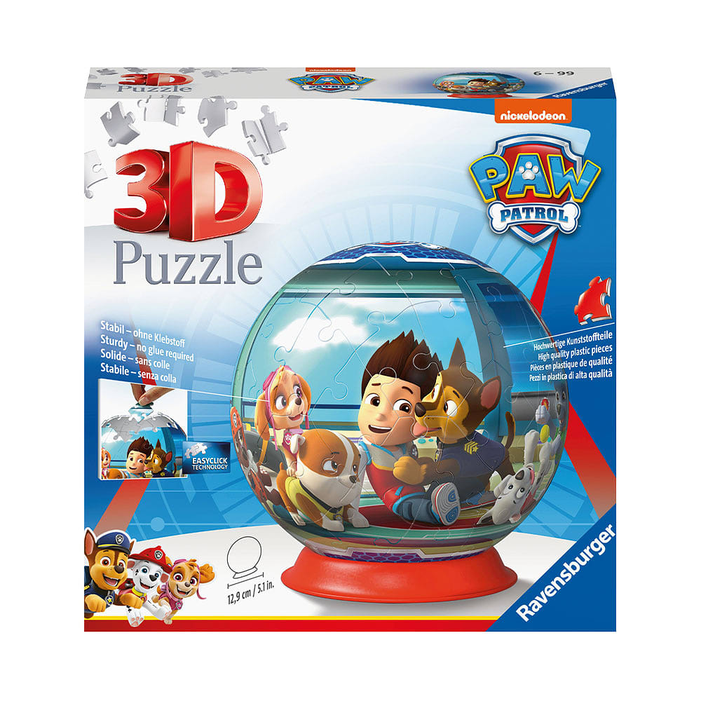 3D Puzzle-Ball Paw Patrol® 72p