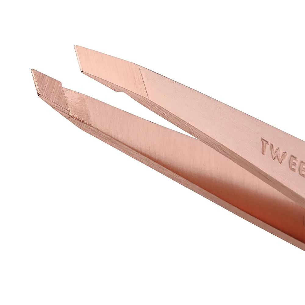 Rose Gold Slant Tweezer