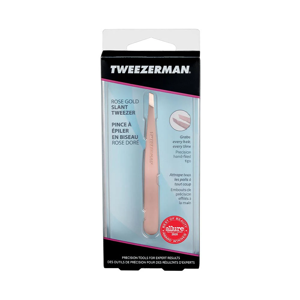 Rose Gold Slant Tweezer