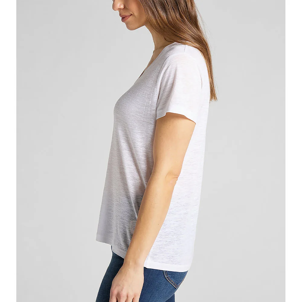 V NECK TEE