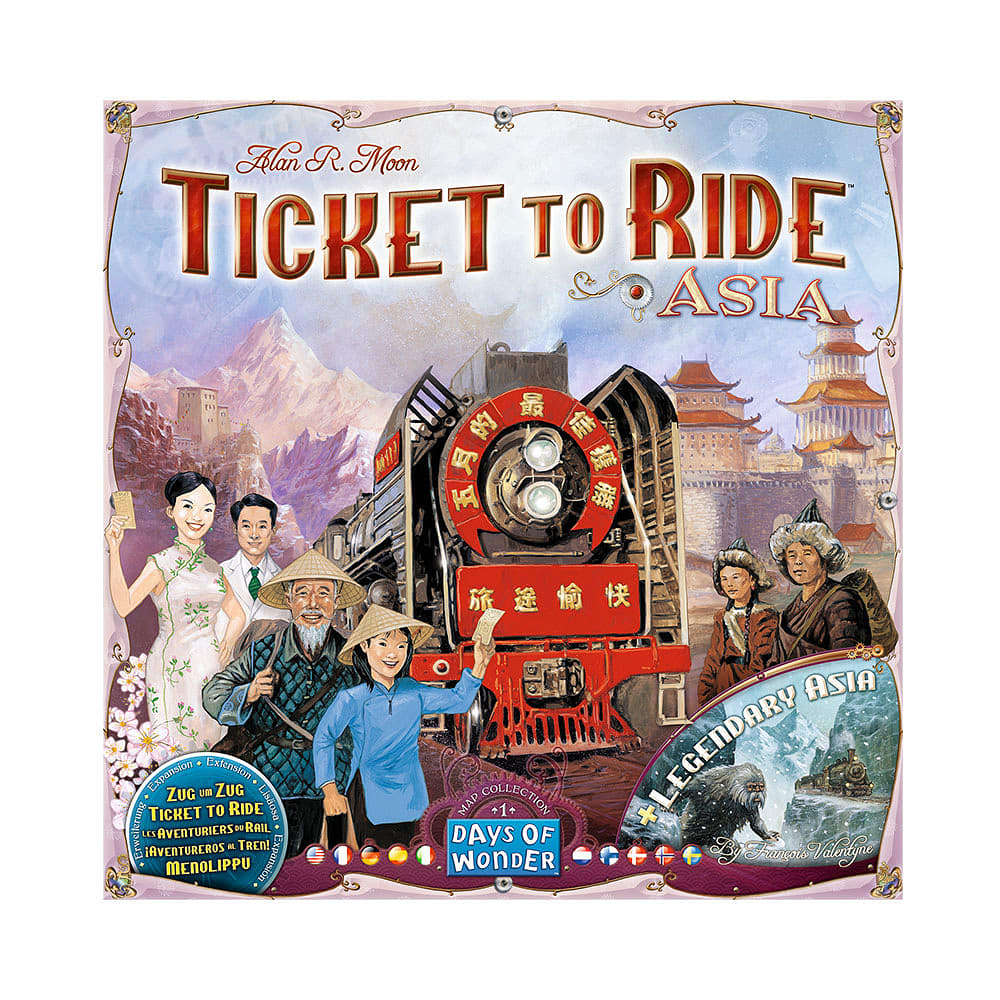 Ticket to Ride Ticket to Ride Map Collection #1 - Asien