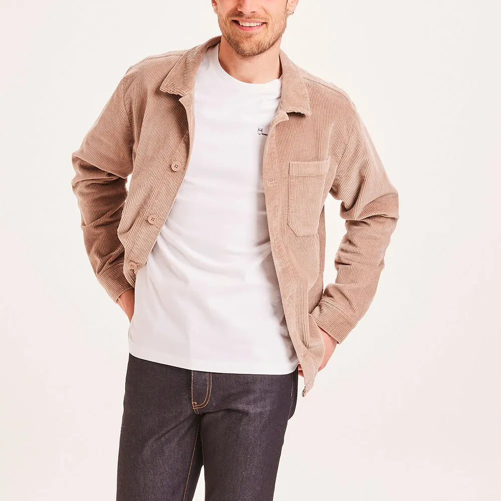 Stretched 8-wales Corduroy Overshirt - GOTS/Vegan